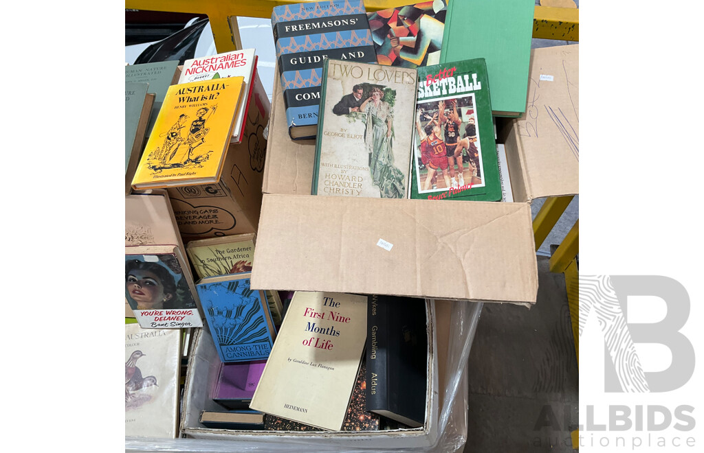 Collection of Vintage Books - 1 Full Pallet