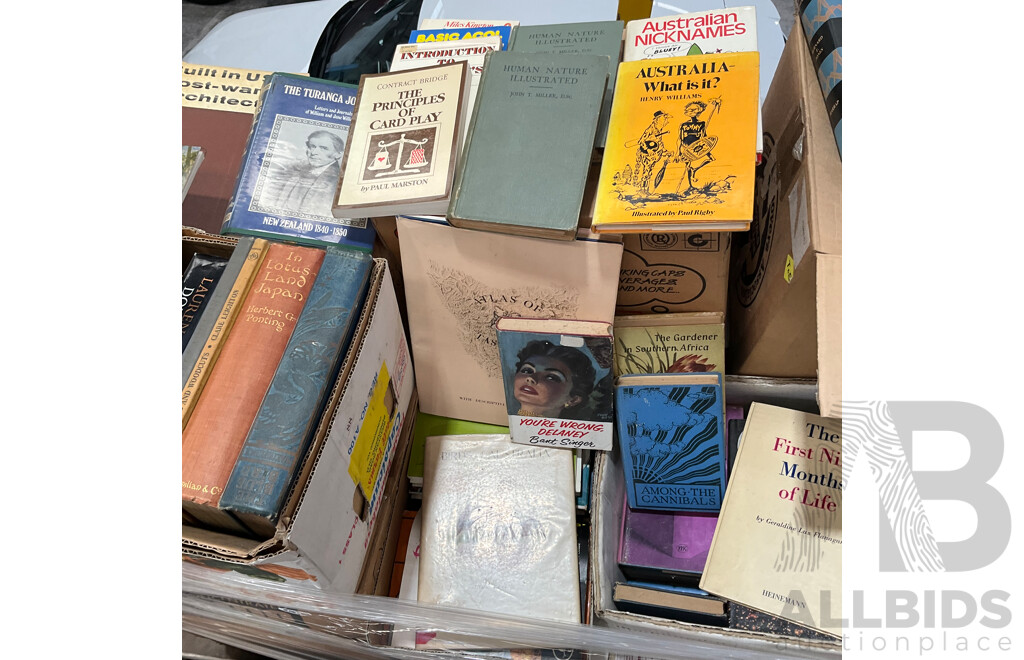 Collection of Vintage Books - 1 Full Pallet
