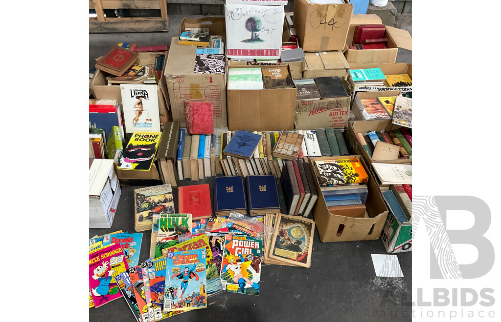 Collection of Vintage Books - 1 Full Pallet
