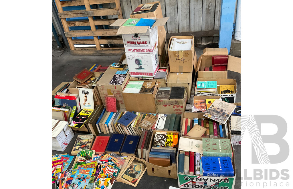 Collection of Vintage Books - 1 Full Pallet