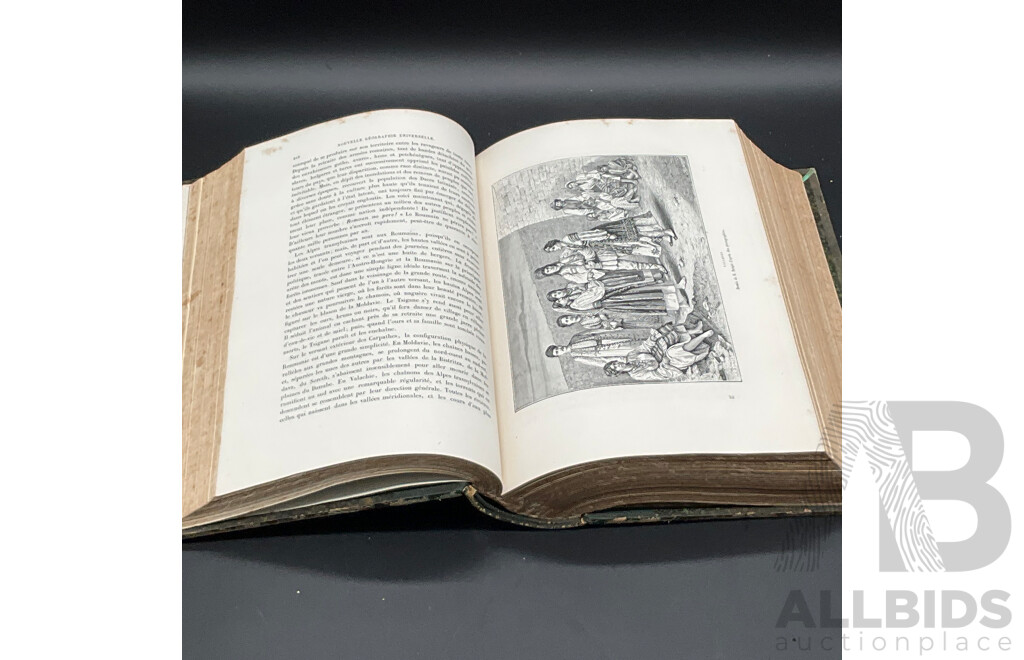 NOUVELLE GEOGRAPHIE UNIVERSELLE by Elisee - 8 Volumes