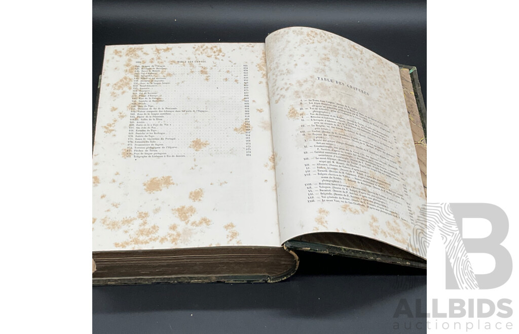 NOUVELLE GEOGRAPHIE UNIVERSELLE by Elisee - 8 Volumes