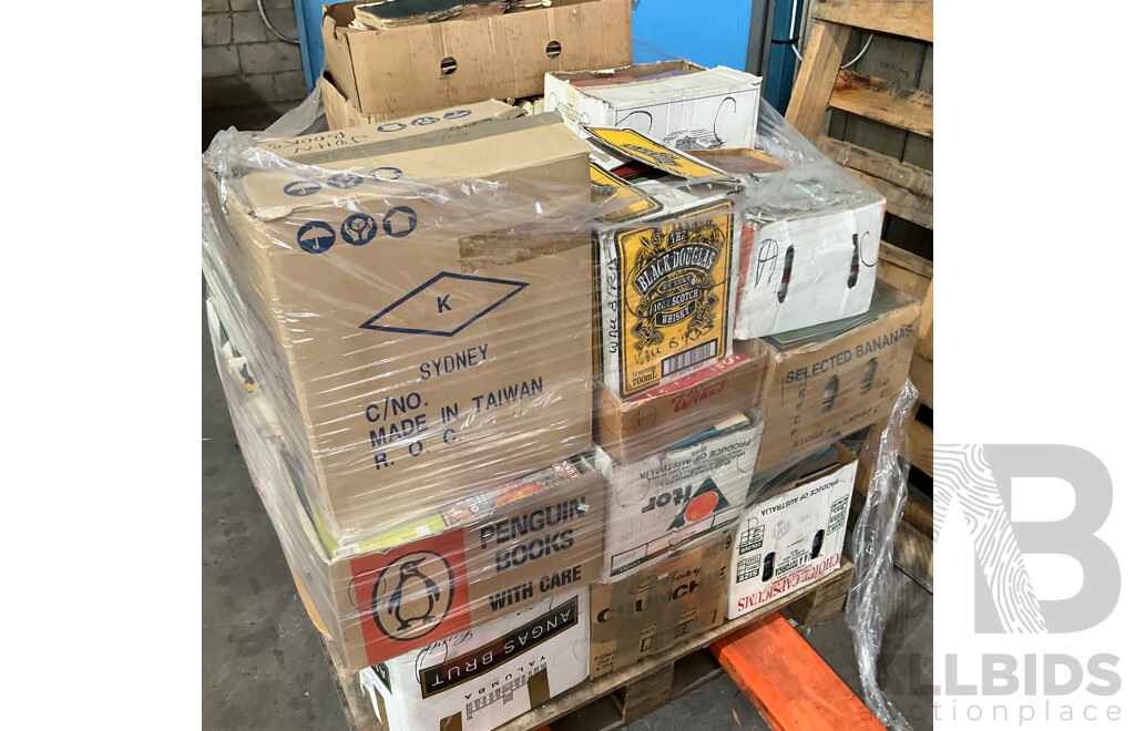 One Full Pallet - Mystery Collection of Vintage Books