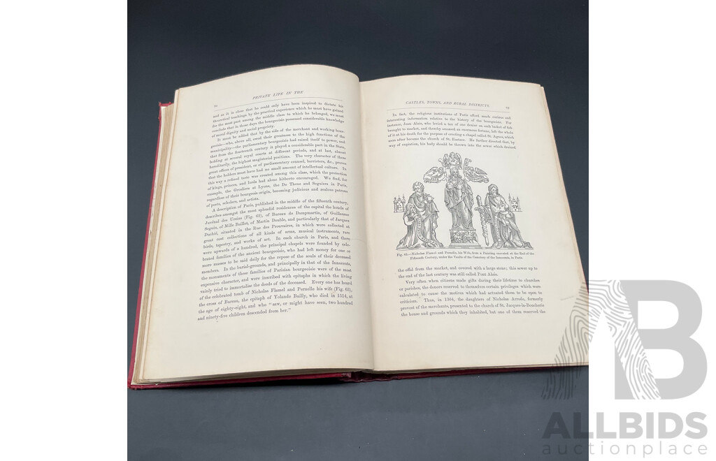 MANNERS, CUSTOMS, and DRESS During the Middle Ages, and During the Renaissance Period by Paul Lacroix