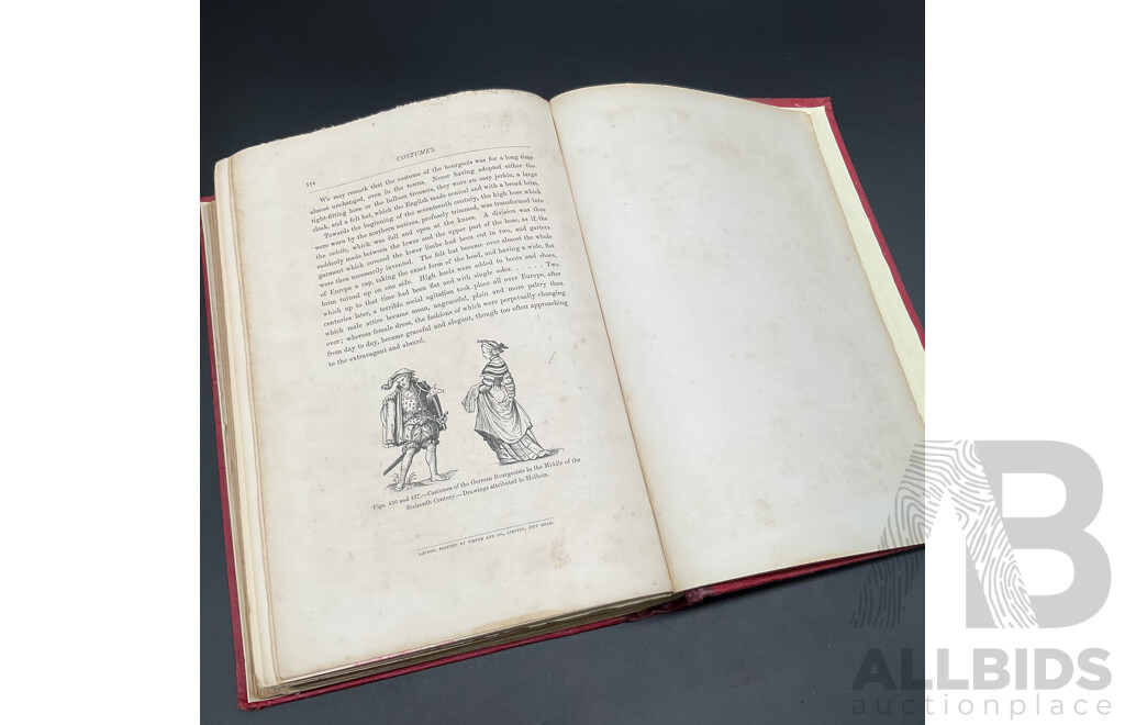 MANNERS, CUSTOMS, and DRESS During the Middle Ages, and During the Renaissance Period by Paul Lacroix