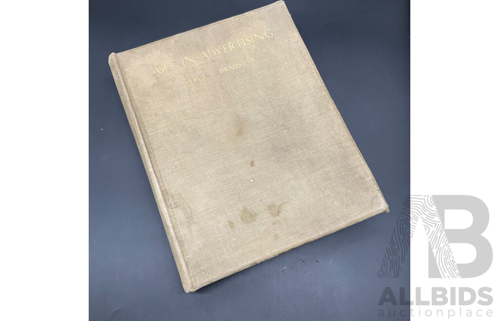 ART in ADVERTISING by Percy V. Bradshaw