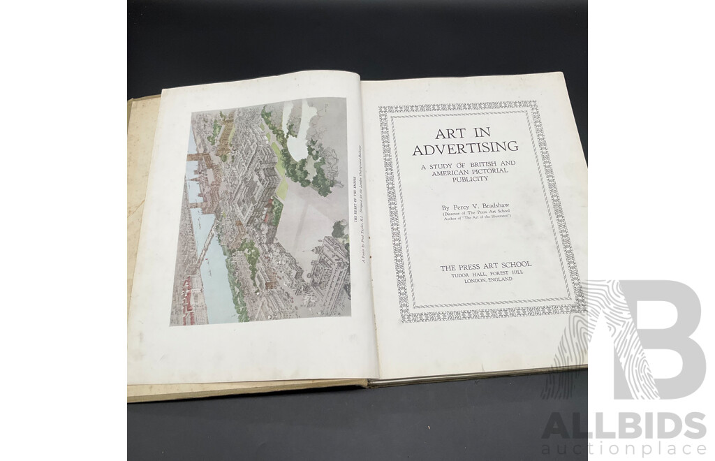 ART in ADVERTISING by Percy V. Bradshaw