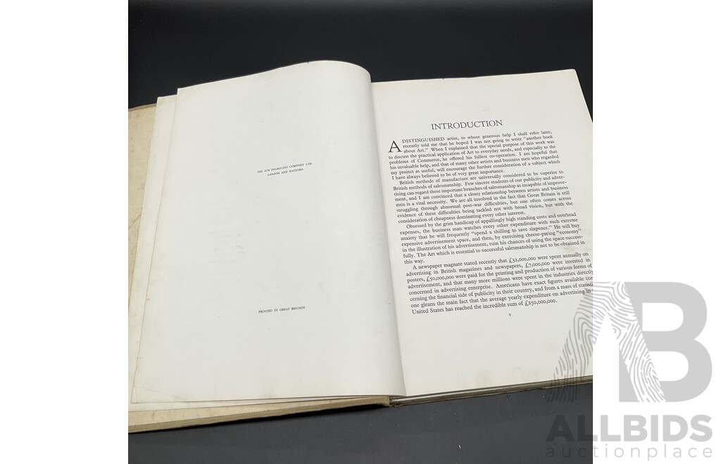 ART in ADVERTISING by Percy V. Bradshaw