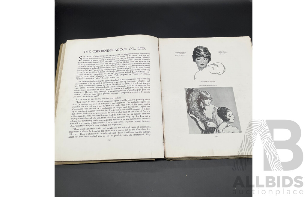ART in ADVERTISING by Percy V. Bradshaw