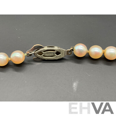 Vintage MITSUKO Cultured Pearls Necklace