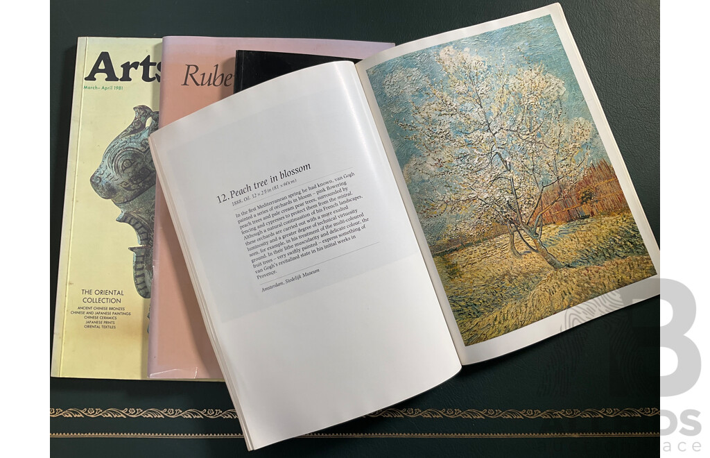 Collection of Art History and Exhibition Books - Lot of 7