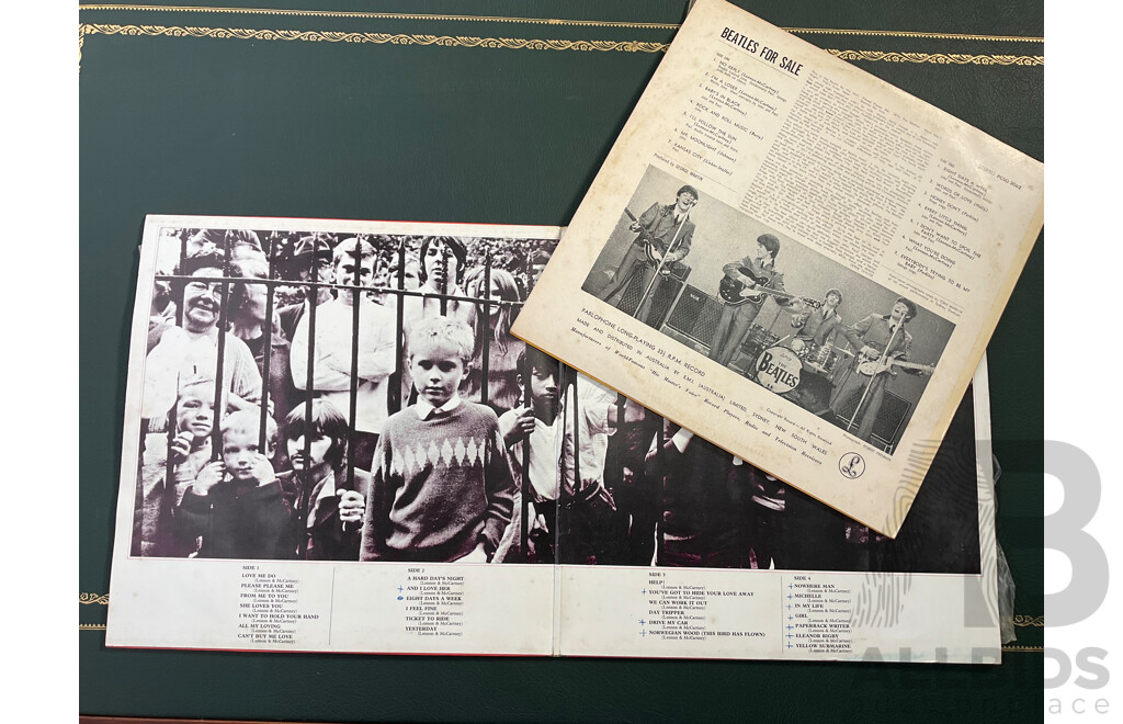 The Beatles - Australian 10th Anniversary Greatest Hits Volumes 1 & 2 (1963-1973) Rare Australian Apple / Parlophone Stereo Double LP Set