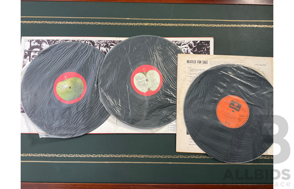 The Beatles - Australian 10th Anniversary Greatest Hits Volumes 1 & 2 (1963-1973) Rare Australian Apple / Parlophone Stereo Double LP Set