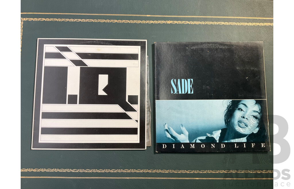 Collection of 4 Vintage LP Records - Including Electric Light Orchestra ''Out of The Blue'', The Police ''Synchronicity'', Sade ''Diamond Life'' and ELO ''Eldorado''