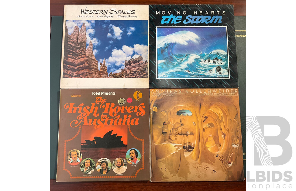 Collection of 14 Vintage LP Records - Including Salvatore Adamo, Federico Garcia Lorca, Sergio Endrigo and More