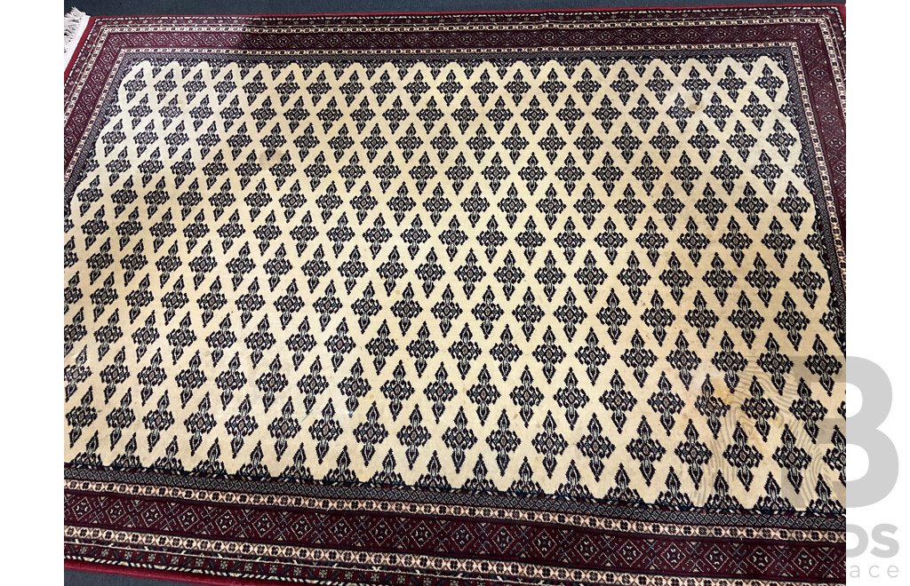 Bokhara Style 100% New Zealand Wool Carpet by RUBY COLLECTION 160x230cm
