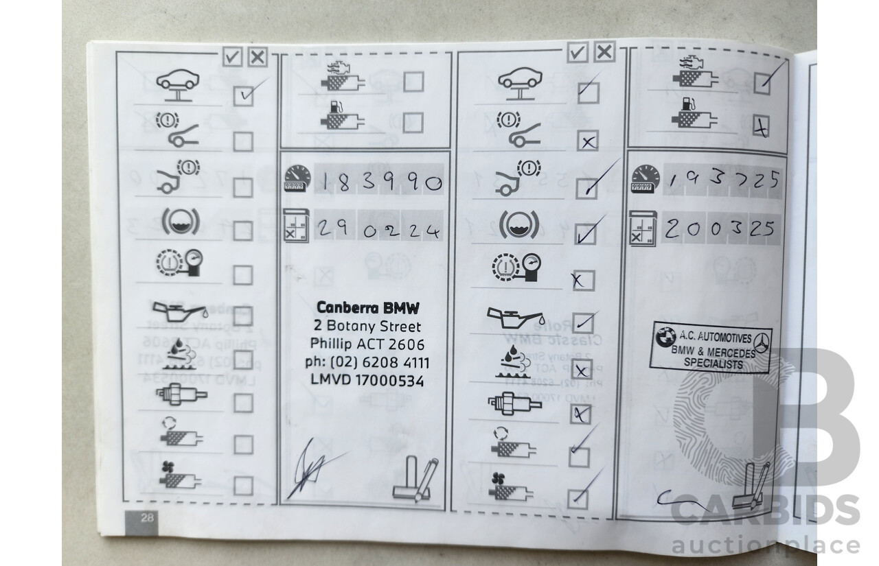 10/2009 Bmw 3 20i Executive E90 MY09 4d Sedan White 2.0L