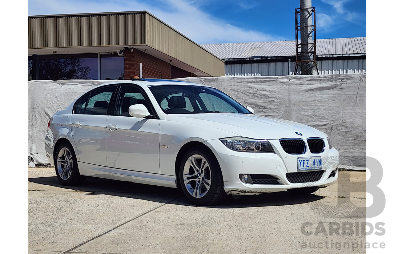10/2009 Bmw 3 20i Executive E90 MY09 4d Sedan White 2.0L