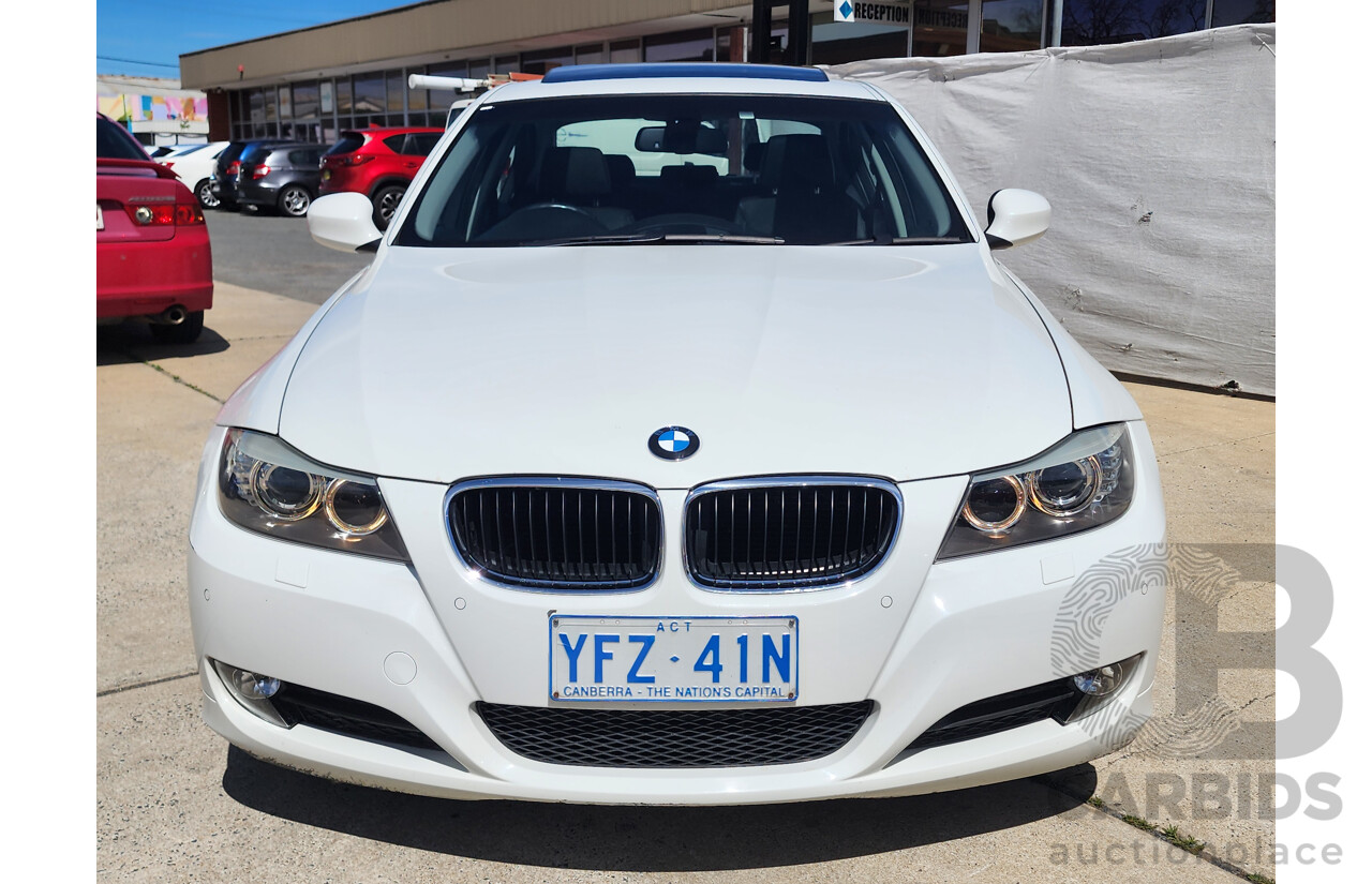10/2009 Bmw 3 20i Executive E90 MY09 4d Sedan White 2.0L