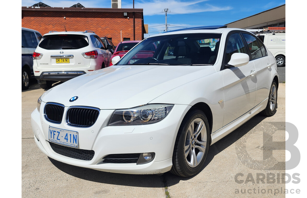 10/2009 Bmw 3 20i Executive E90 MY09 4d Sedan White 2.0L