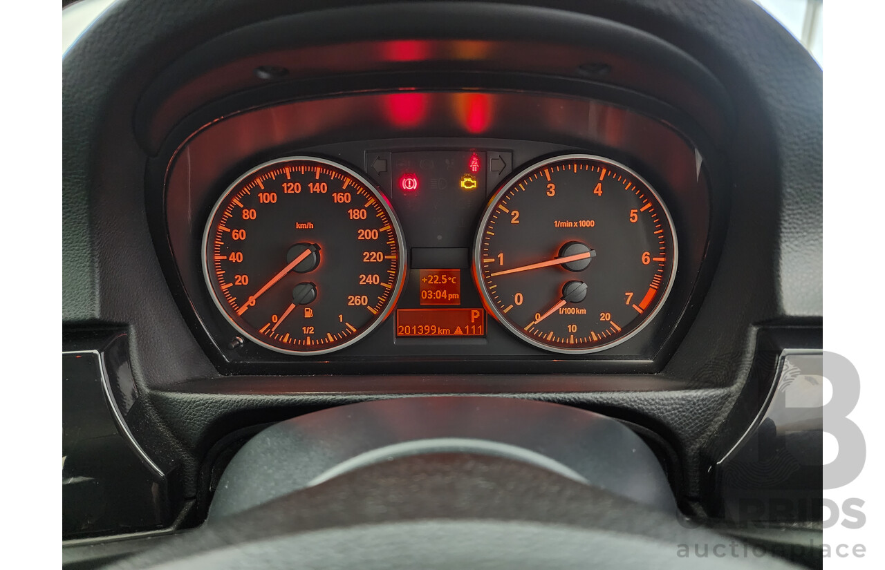 10/2009 Bmw 3 20i Executive E90 MY09 4d Sedan White 2.0L