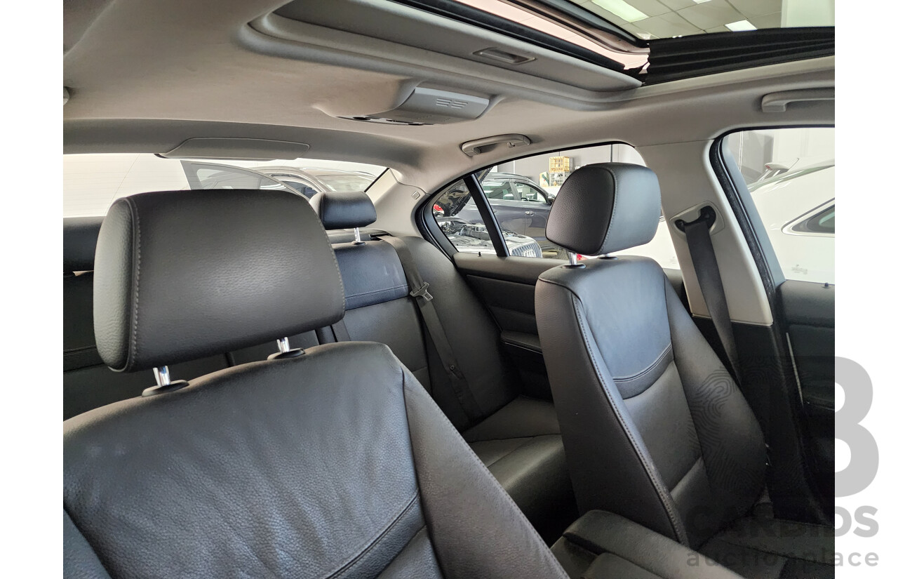 10/2009 Bmw 3 20i Executive E90 MY09 4d Sedan White 2.0L