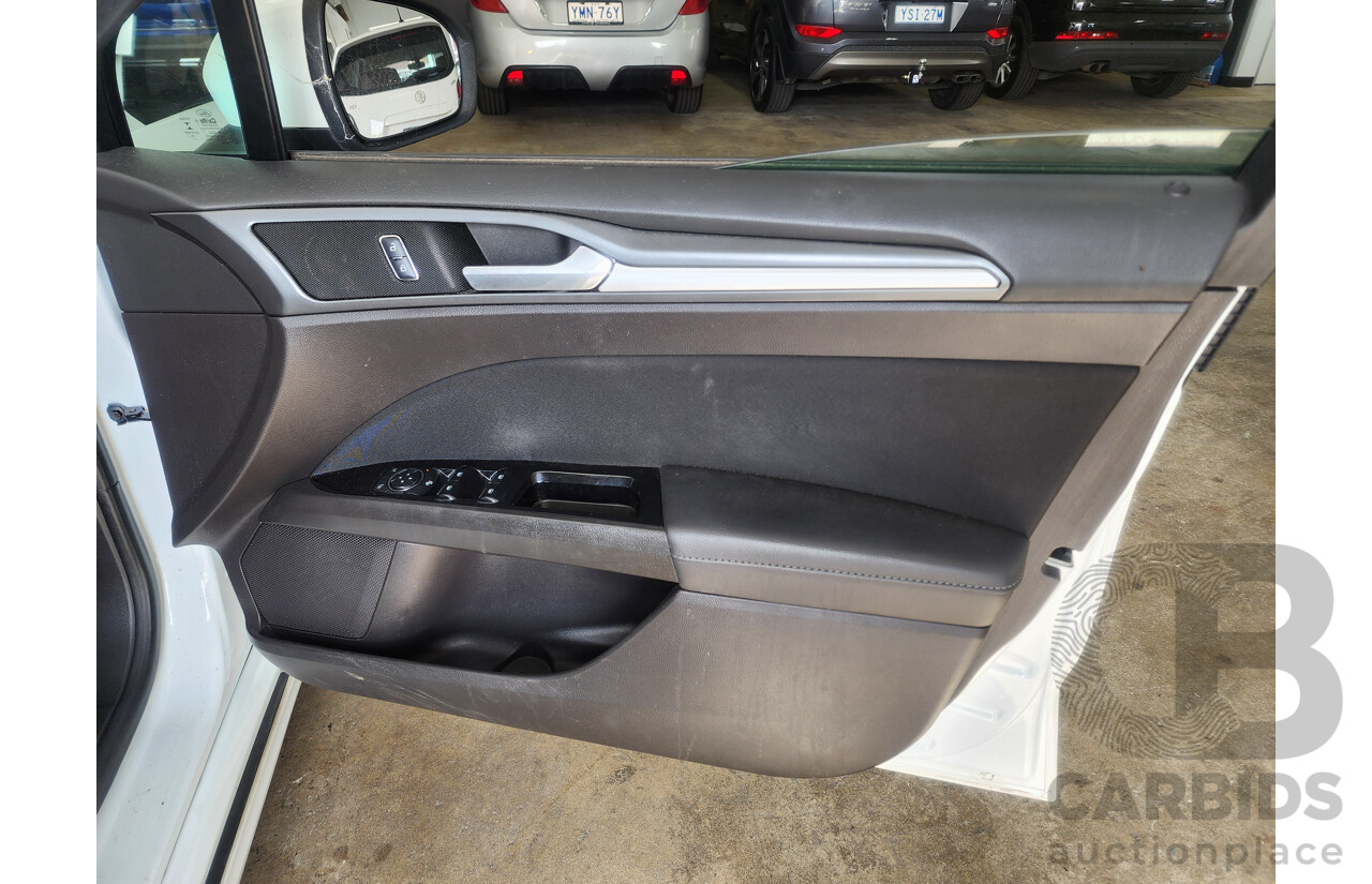 11/2017 Ford Mondeo Ambiente TDCi MD 4d Wagon White 2.0L