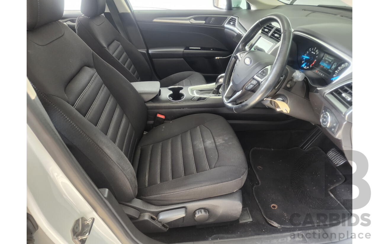 11/2017 Ford Mondeo Ambiente TDCi MD 4d Wagon White 2.0L