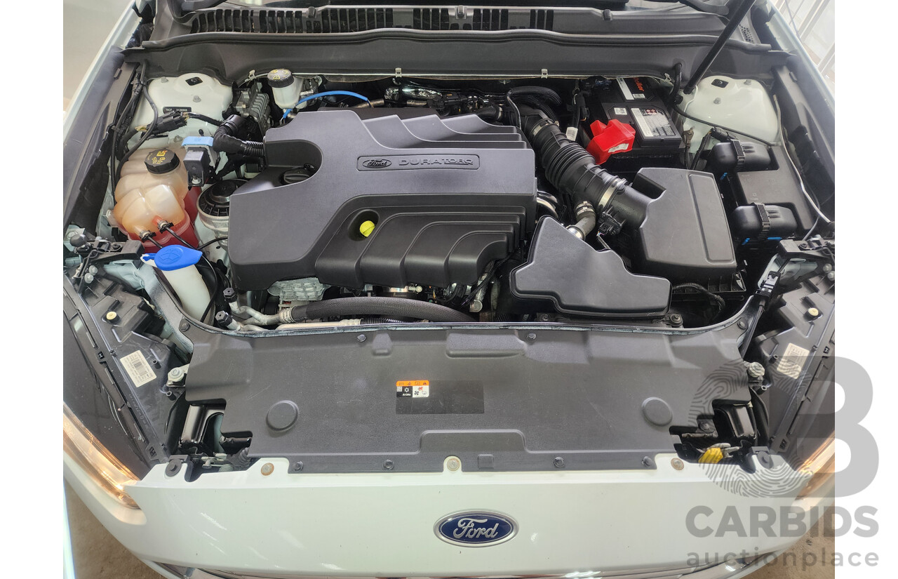 11/2017 Ford Mondeo Ambiente TDCi MD 4d Wagon White 2.0L