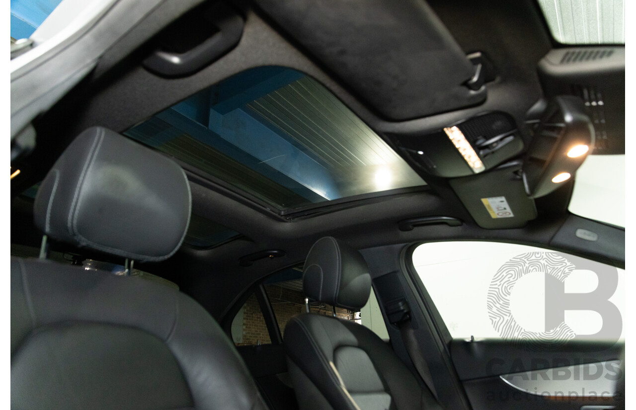 07/2017 Mercedes-Benz C350 e (RWD) 205 MY17 4d Sedan Iridium Silver Turbo 2.0L - 60kW Plug-In Hybrid