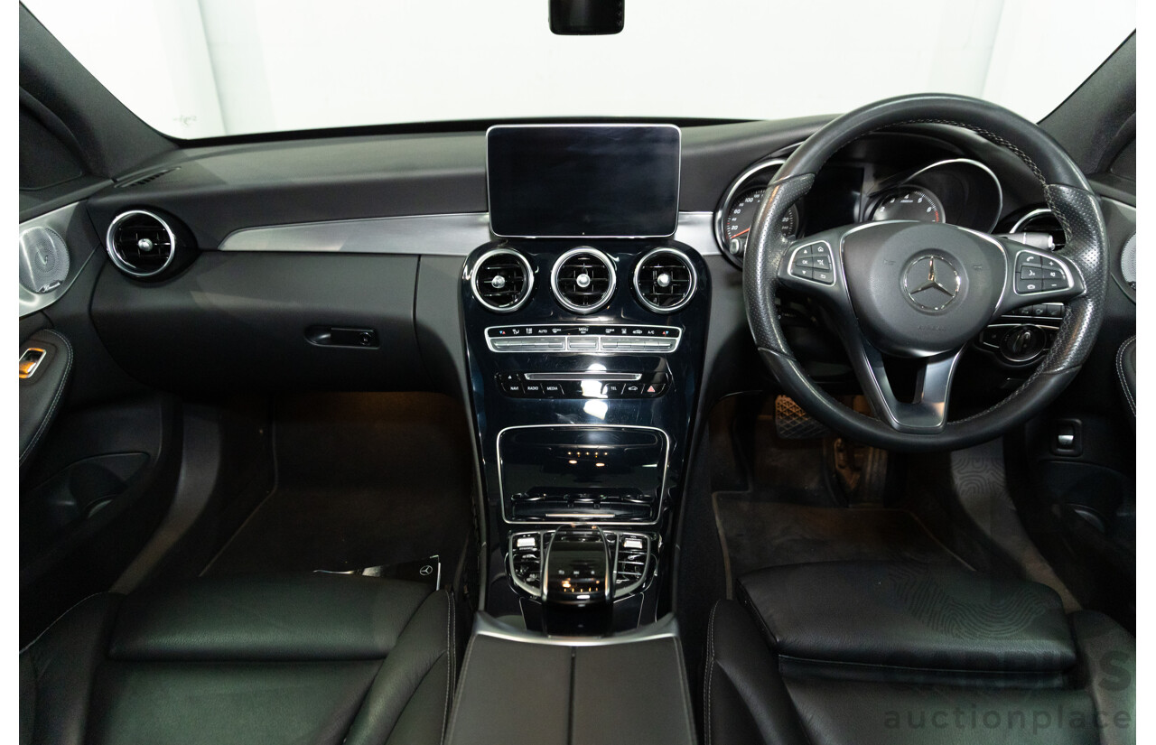 07/2017 Mercedes-Benz C350 e (RWD) 205 MY17 4d Sedan Iridium Silver Turbo 2.0L - 60kW Plug-In Hybrid