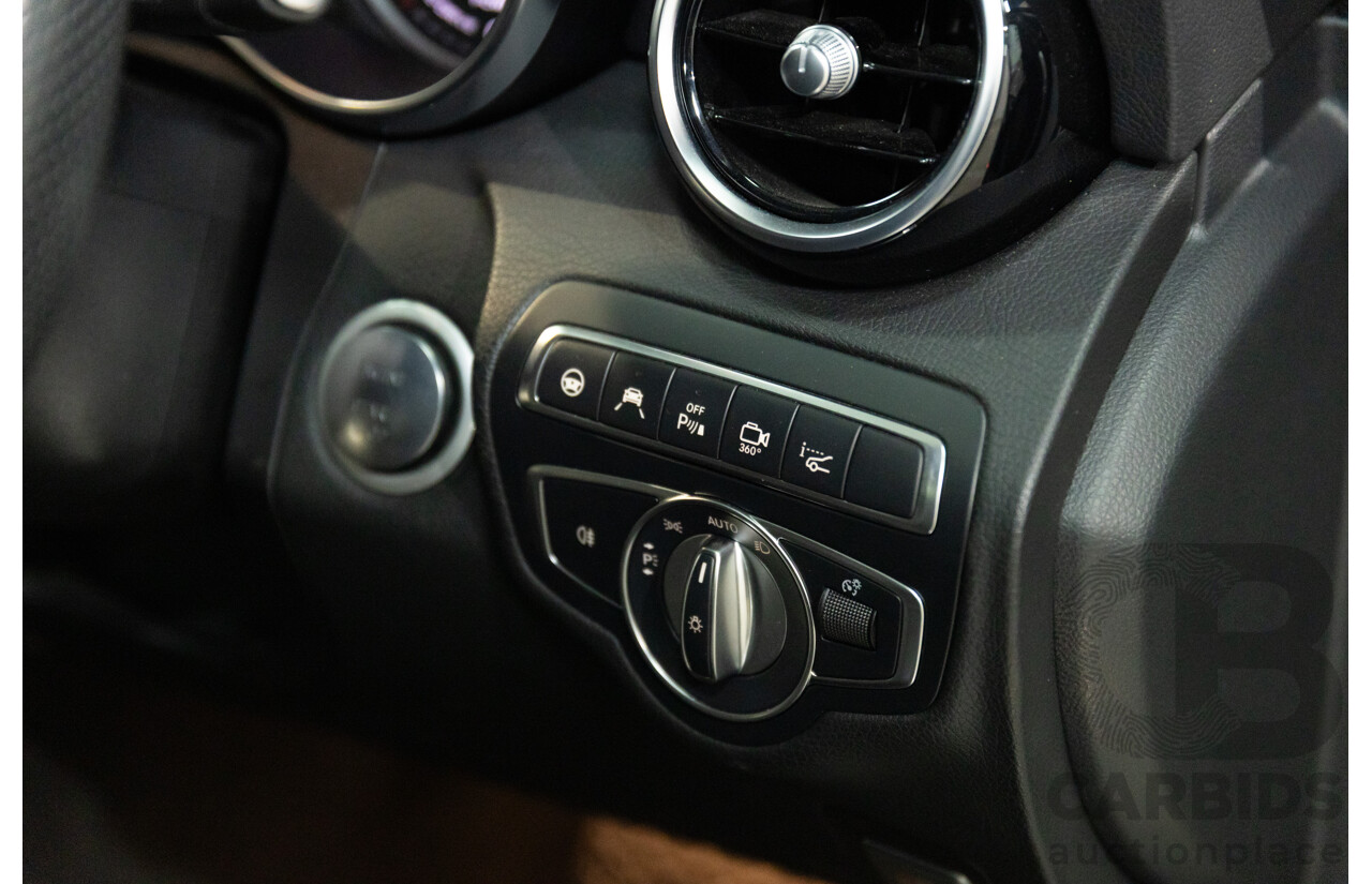 07/2017 Mercedes-Benz C350 e (RWD) 205 MY17 4d Sedan Iridium Silver Turbo 2.0L - 60kW Plug-In Hybrid