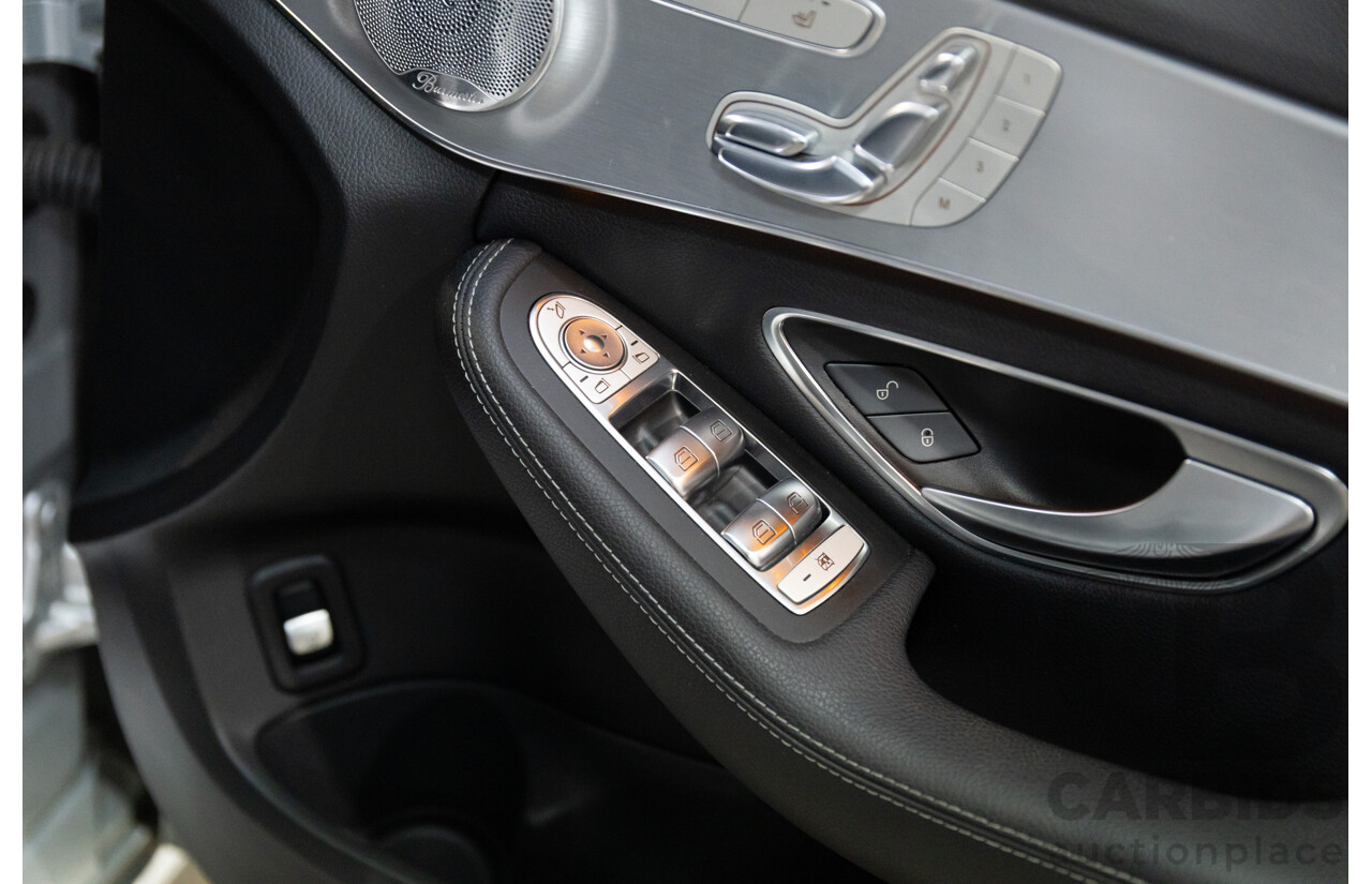 07/2017 Mercedes-Benz C350 e (RWD) 205 MY17 4d Sedan Iridium Silver Turbo 2.0L - 60kW Plug-In Hybrid