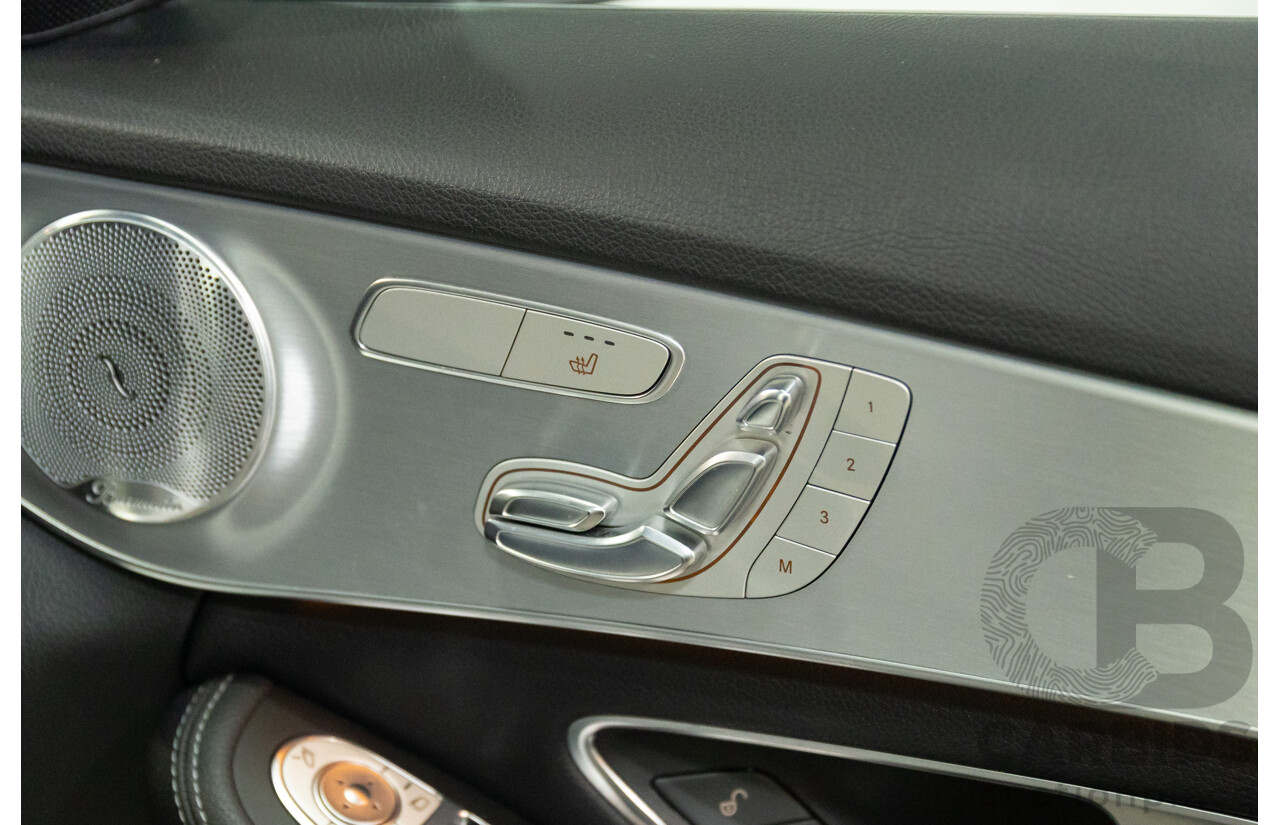 07/2017 Mercedes-Benz C350 e (RWD) 205 MY17 4d Sedan Iridium Silver Turbo 2.0L - 60kW Plug-In Hybrid