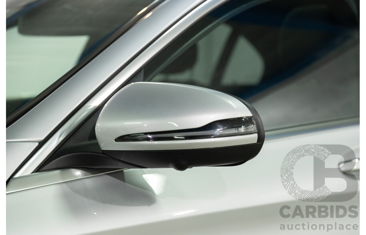 07/2017 Mercedes-Benz C350 e (RWD) 205 MY17 4d Sedan Iridium Silver Turbo 2.0L - 60kW Plug-In Hybrid