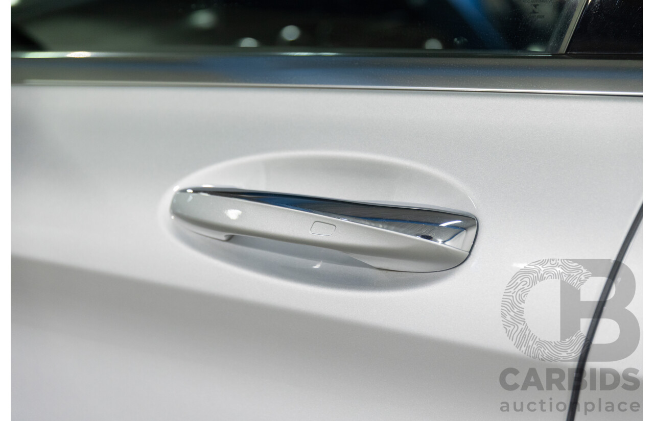 07/2017 Mercedes-Benz C350 e (RWD) 205 MY17 4d Sedan Iridium Silver Turbo 2.0L - 60kW Plug-In Hybrid