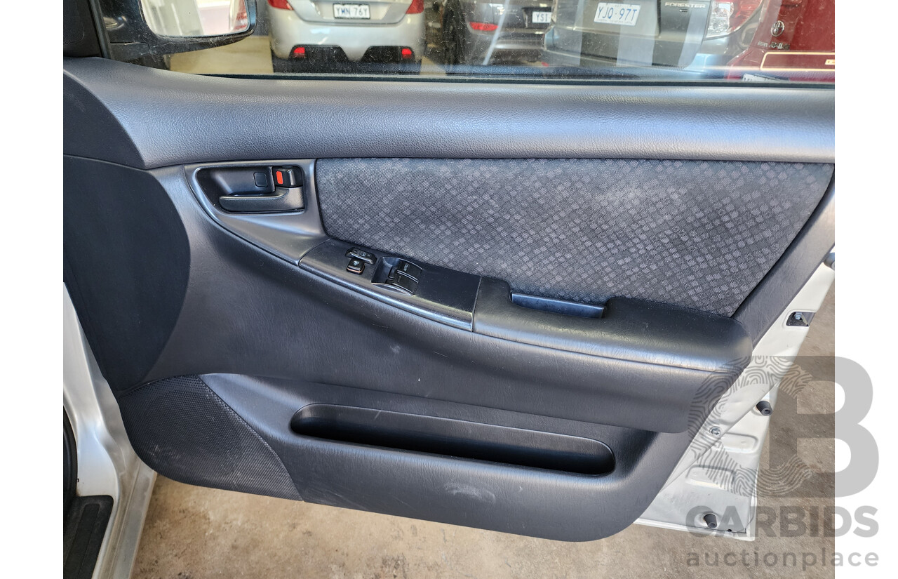 5/2006 Toyota Corolla Ascent ZZE122R 5d Hatchback Silver 1.8L