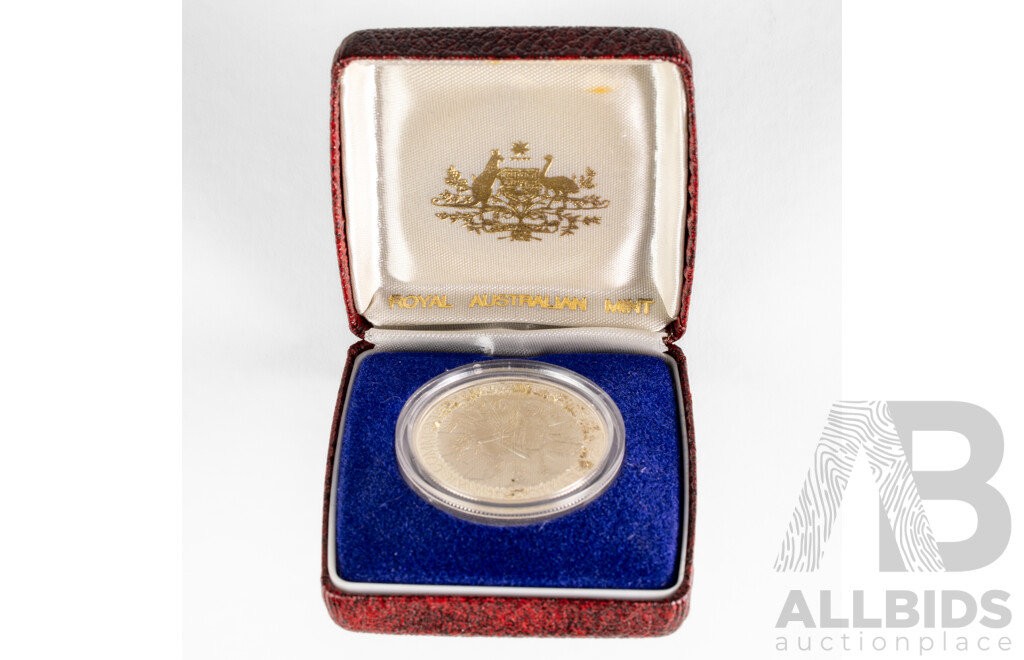 Australian 1982 Silver Proof Ten Dollar Coin, Commonwealth Games .925