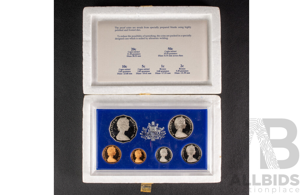 Australian RAM 1981 Six Proof Coin Set