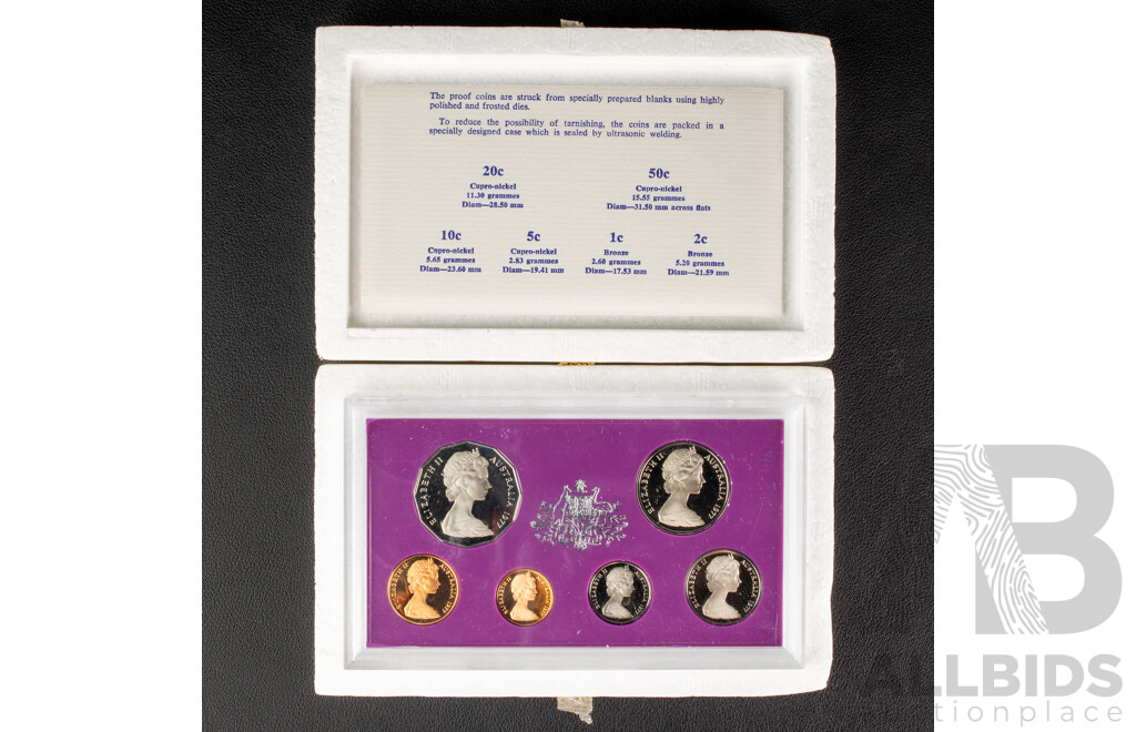 Australian RAM 1977 Silver Jubilee Commemorative Six Proof Coin Set