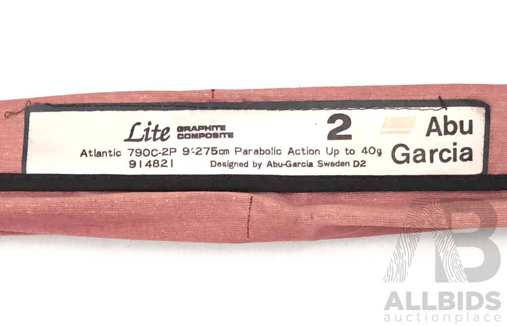 Abu Garcia Atlantic 790C-2P 275cm Graphite Composite Fishing Rod - New