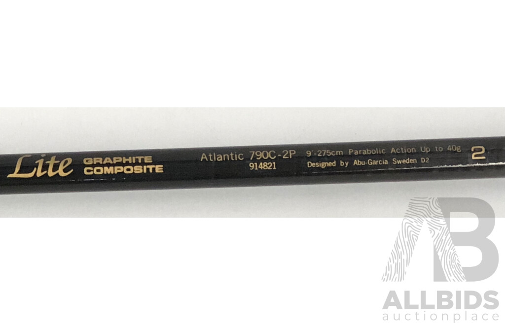Abu Garcia Atlantic 790C-2P 275cm Graphite Composite Fishing Rod - New