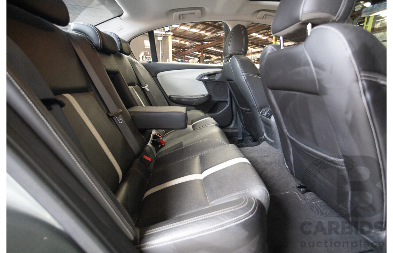 11/2013 Holden VF Calais V 4d Sedan Prussian Steel Metallic V6 3.6L