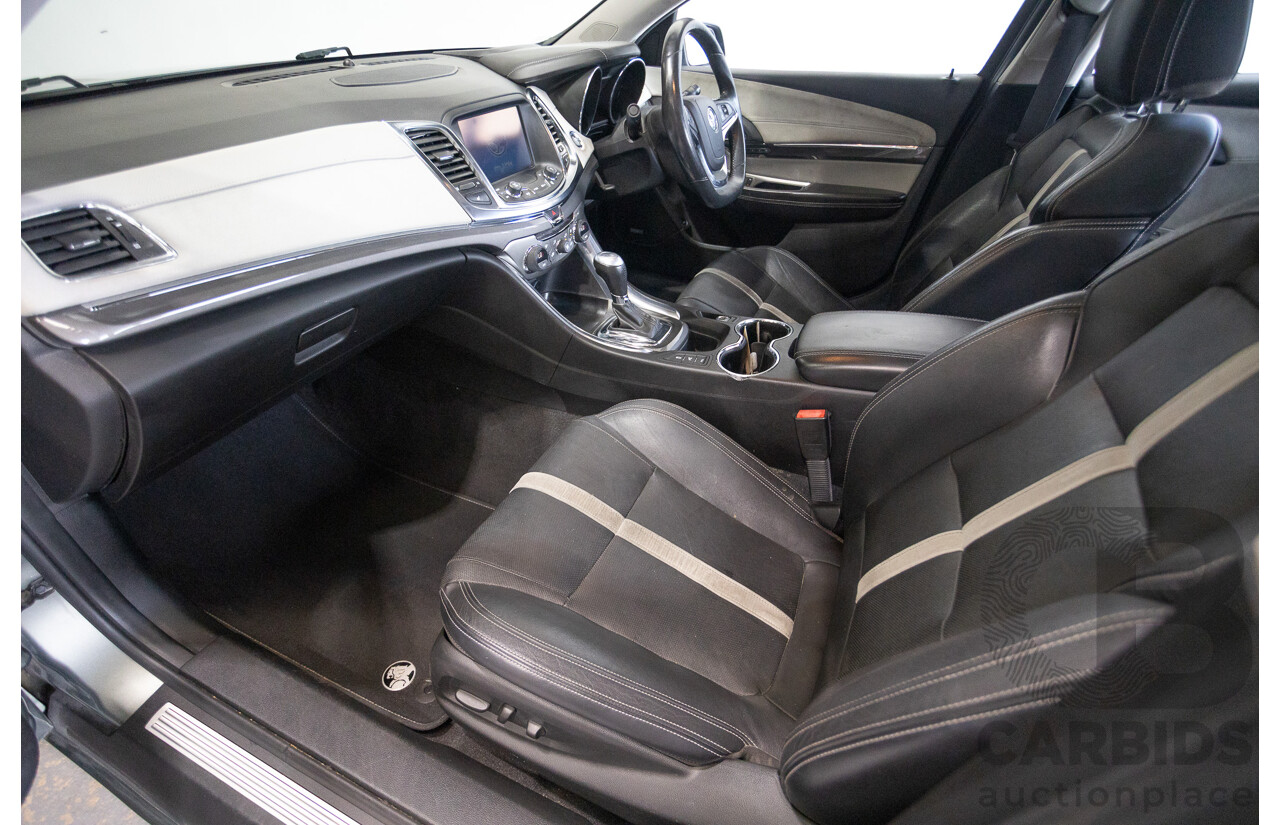 11/2013 Holden VF Calais V 4d Sedan Prussian Steel Metallic V6 3.6L