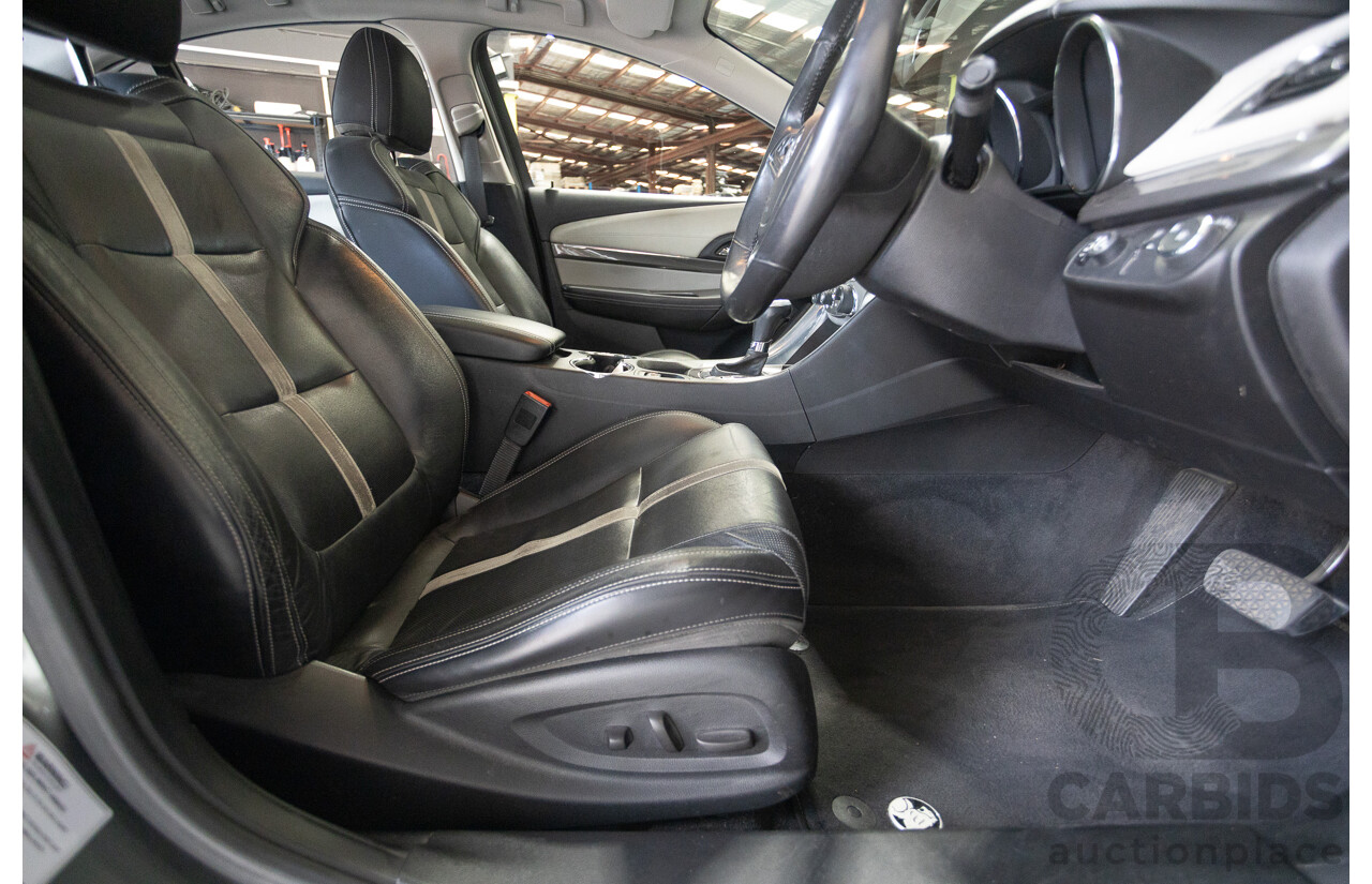 11/2013 Holden VF Calais V 4d Sedan Prussian Steel Metallic V6 3.6L