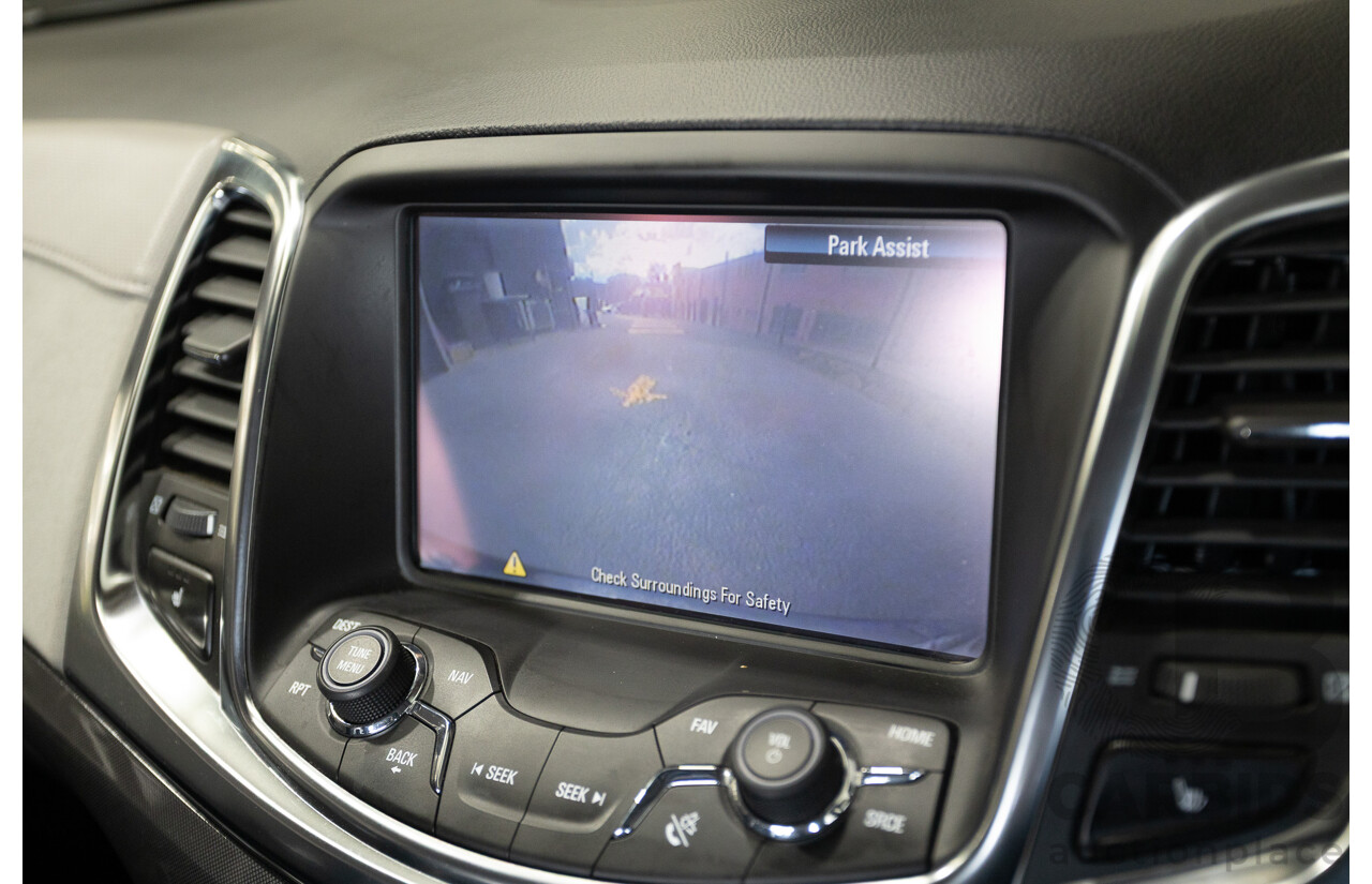 11/2013 Holden VF Calais V 4d Sedan Prussian Steel Metallic V6 3.6L