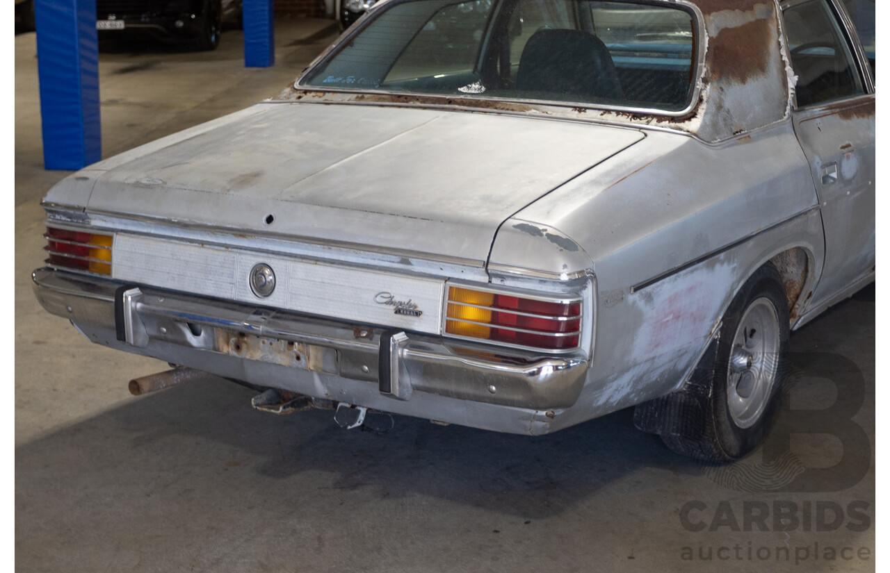4/1978 Chrysler CL Regal LeBaron 4d Sedan Silver 4.3L