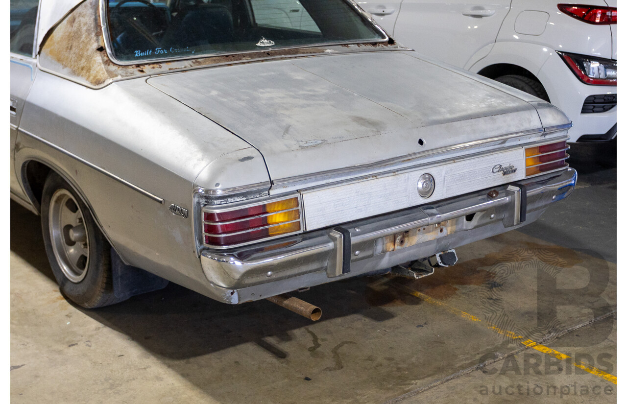 4/1978 Chrysler CL Regal LeBaron 4d Sedan Silver 4.3L
