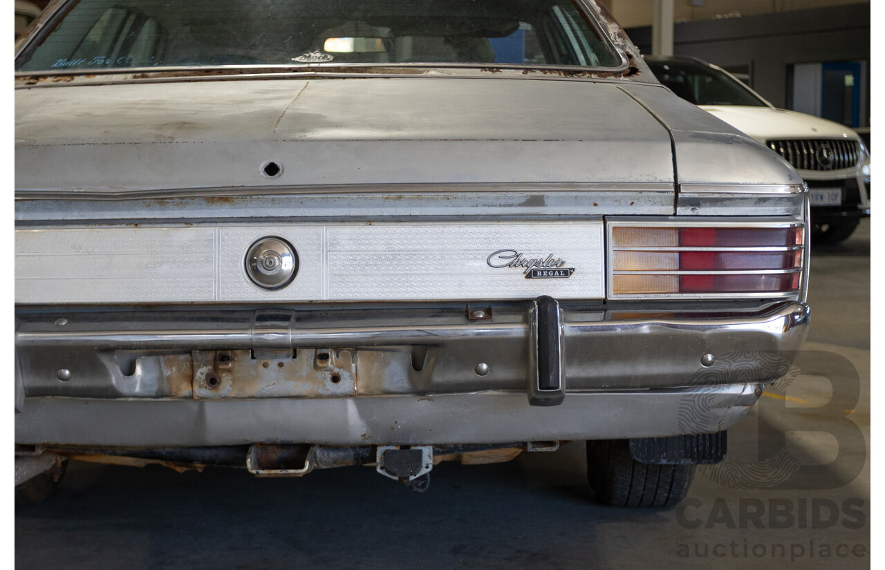 4/1978 Chrysler CL Regal LeBaron 4d Sedan Silver 4.3L