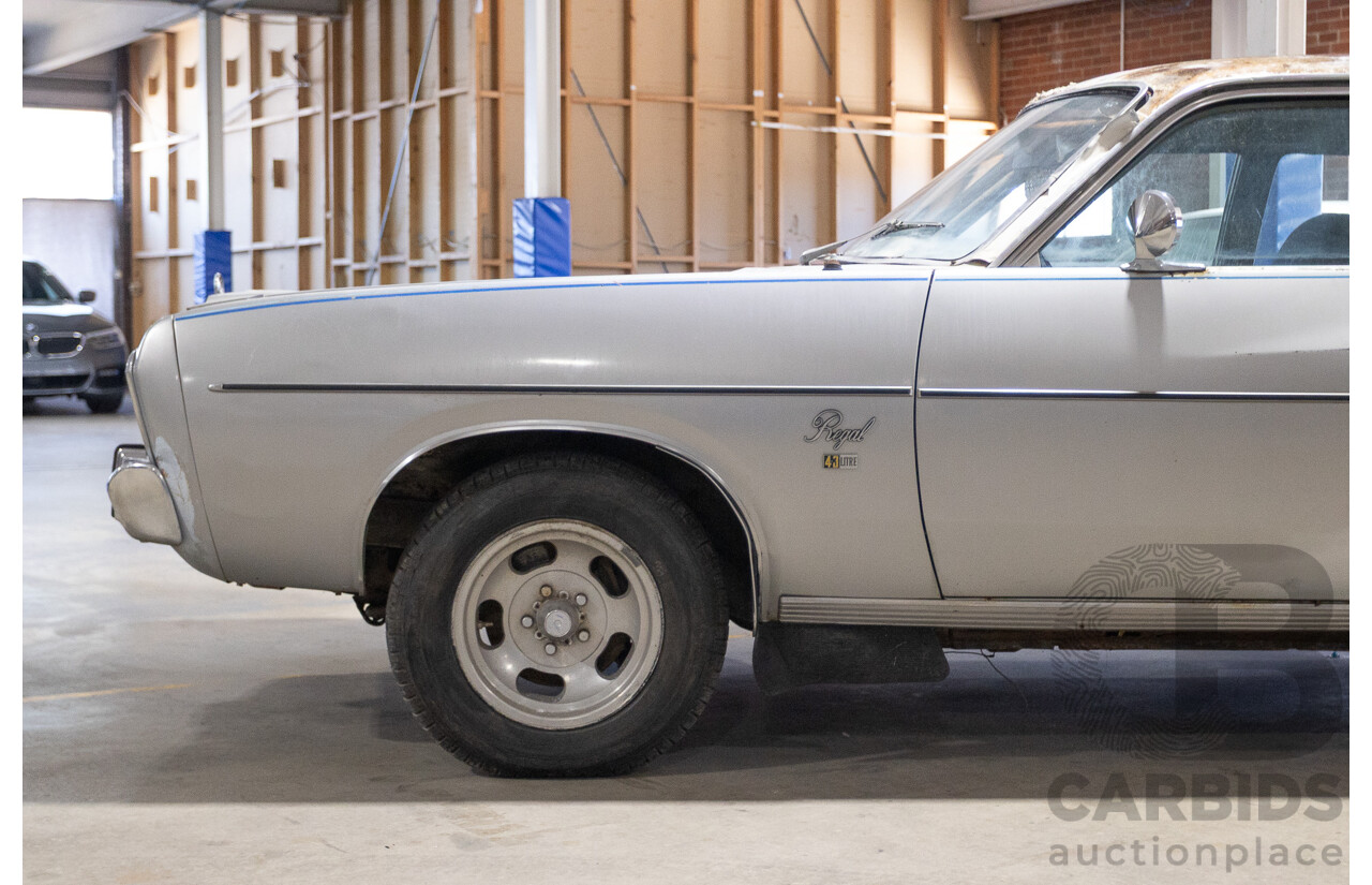 4/1978 Chrysler CL Regal LeBaron 4d Sedan Silver 4.3L